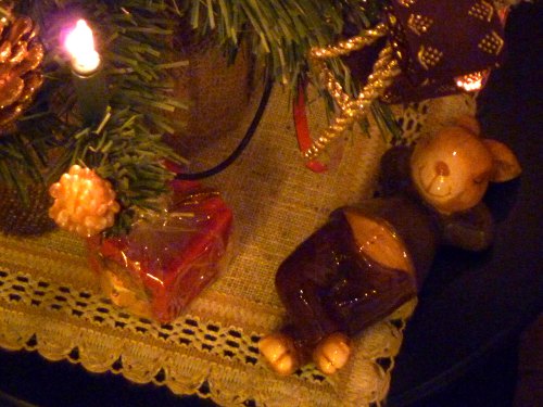 Hause unterm Weihnachtsbaum